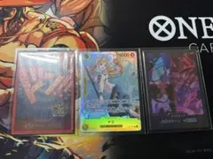 ワンピース カード 3枚セット、ナミSR.四皇ドン‼︎カード、3rdドン‼︎カード