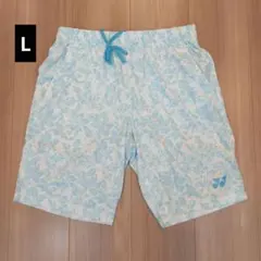 YONEX　ハーフパンツ　Lサイズ　ライトブルー／ホワイト 23のサムネイル