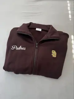 MOUSSY パドレス コラボ トラックジャケット ブラウン