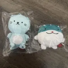 森永ラムネ　ぬいぐるみマスコット2個セットのサムネイル