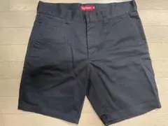 Supreme ワークショーツ ブラック 32美品のサムネイル
