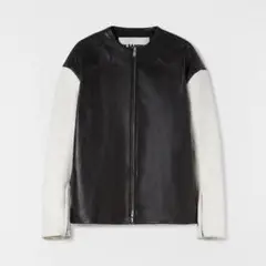 【美品】JIL SANDER ジルサンダー レザー シャツ ジャケット 34 ジルサンダー JIL SANDER レディース レザー シャツ ジャケット 羊革