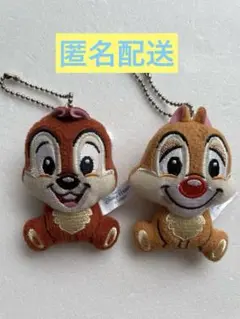 チップとデール マスコット ぬいぐるみバッジ　東京ディズニーリゾート