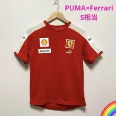 【PUMA×Ferrari】Tシャツ 半袖カットソー 赤S＊PD