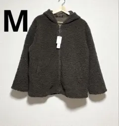 しまむら ボアジャケット M ブラウン