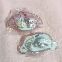 サンリオ キャラクターズ　パッケージチャーム2種セット　マイメロ 　シナモロール