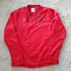 FILA GOLF Vネックナイロン プルオーバー　裏メッシュ　メンズ　М