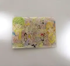 りぼんカフェ70周年 缶バッジ アクリルスティッカー ￼しおりハニー