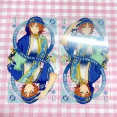 あんスタ 中国 グッズ 斑 綻放クリアカード 新品 2枚セット