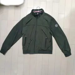 TOMMY HILFIGER オリーブグリーン ジャンパー M