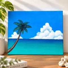油絵 インテリア 海の絵 絵 ロンハーマン アート ハワイ - メルカリ