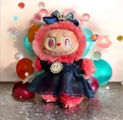 ラブブ 着せ替え ワンピース ドレス リボン 洋服 ぬい服 ぬいぐるみ 最安値