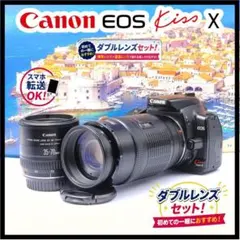Canon EOS Kiss Digital X◎初心者◎ダブルレンズセットのサムネイル