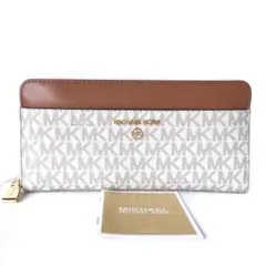 【新品】マイケルコース✨ジェット セット チャーム ポケット ラウンド 長財布