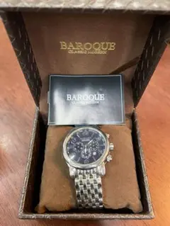 BAROQUE 腕時計 ネイビー