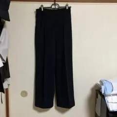 ブラック スラックス パンツ