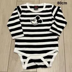 未使用　ベビー長袖ロンパース　ベビードール 80cm
