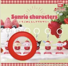 サンリオキャラクター いちごめじるしアクセサリー