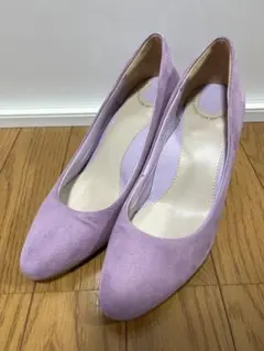 春 パンプス RANDA ラベンダー 23.5cm