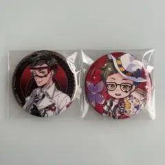 ツイステッドワンダーランド 缶バッジ トレイ ハーツラビュル寮 まとめ売り 2点