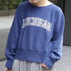 ジャーナルスタンダード relume ミシガン カレッジロゴ スウェット