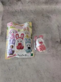 【匿名配送】赤ちゃんカラフルウサギコスチューム　1