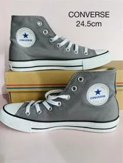 CONVERSE グレー スニーカー 24.5cm⭐︎未使用