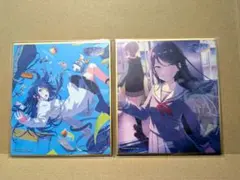 小*向様 プロセカ 星乃一歌 色紙 WL 特訓前後セット