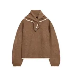 バンダナニットセーターZARA Mサイズ