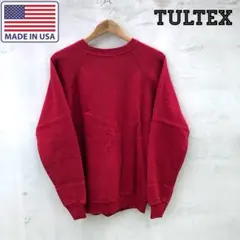 TULTEX 70S 無地　スウェット　アメリカ製　バーガンディ　L