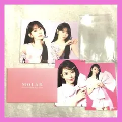 MOLAK モラクカラコン宮脇咲良ポストカード4枚セットルセラフィムSAKURA