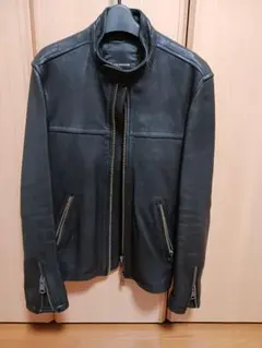 中田英寿着用 アタッチメント ラムレザー シングルライダース - メルカリ