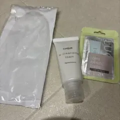 ルクエ　ダブルクレンジングフォーム 60g 試供品　泡だてネット付きのサムネイル