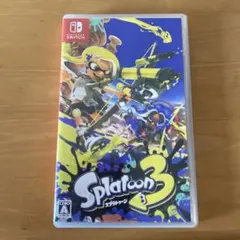 Splatoon 3 Nintendo Switch パッケージ スプラトゥーン