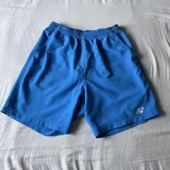美品　YONEX バドミントン ショートパンツ ブルー　Mサイズ