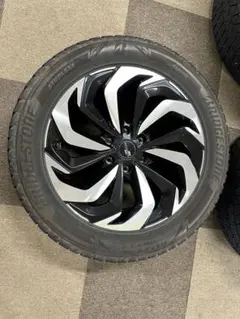 モデリスタ20インチホイール超良品 タイヤ3本トーヨ1本他 4本共ビックガリなし MODELLISTA モデリスタ TRIDEVAS 1 純正オプション 中古ホイール