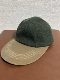 【未使用品】 フィルソン ウールキャップ フリーサイズ 80s USA製 FILSONフィルソン ウールキャップ オリーブ