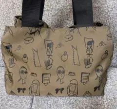 DEORON イラスト付きトートバッグ