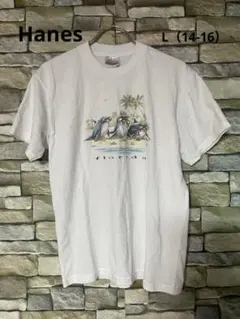Hanes Tシャツ YOUTH L（14-16） 小柄 キッズ かわいい