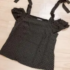 ウィルセレクション ドット柄カットソー 新品のサムネイル