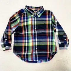ラルフローレン チェック シャツ ベビー キッズ 90㎝ 男の子