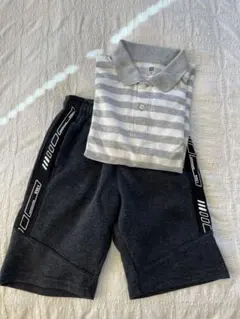 ポロシャツとハーフパンツ　140