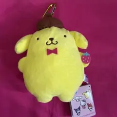し*う様 サンリオキャラクターズ　ポムポムプリン　カラビナ付き