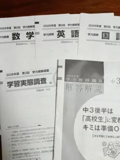 2026年最新】学力推移調査過去問の人気アイテム - メルカリ