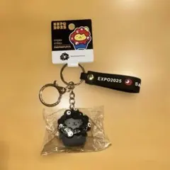 サンリオ黒ミャクキーホルダー　ポムポムプリン