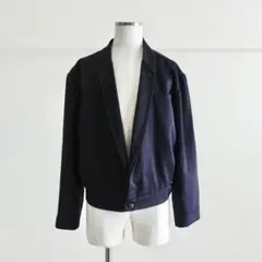 1980s BIR&Cie Paris コットンギャバジン　ショートジャケットのサムネイル