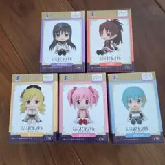 まどマギ　ぺたっとおすわりフィギュア　コンプリート　5種セット