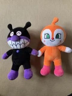 【値引相談可】アンパンマンキャラクター ぬいぐるみ2体セット
