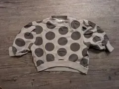 MARK'S CALMIA ドット柄トレーナー 100