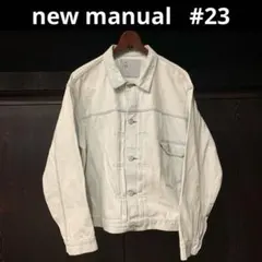 #023 LV T-BACK DENIM JACKET BLEACHのサムネイル